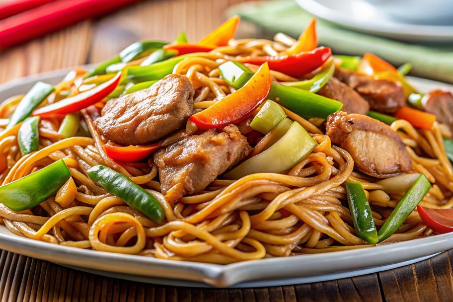 Pork Lo Mein